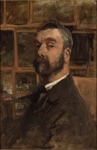 Self Portrait, c.1884 by Anton Mauve